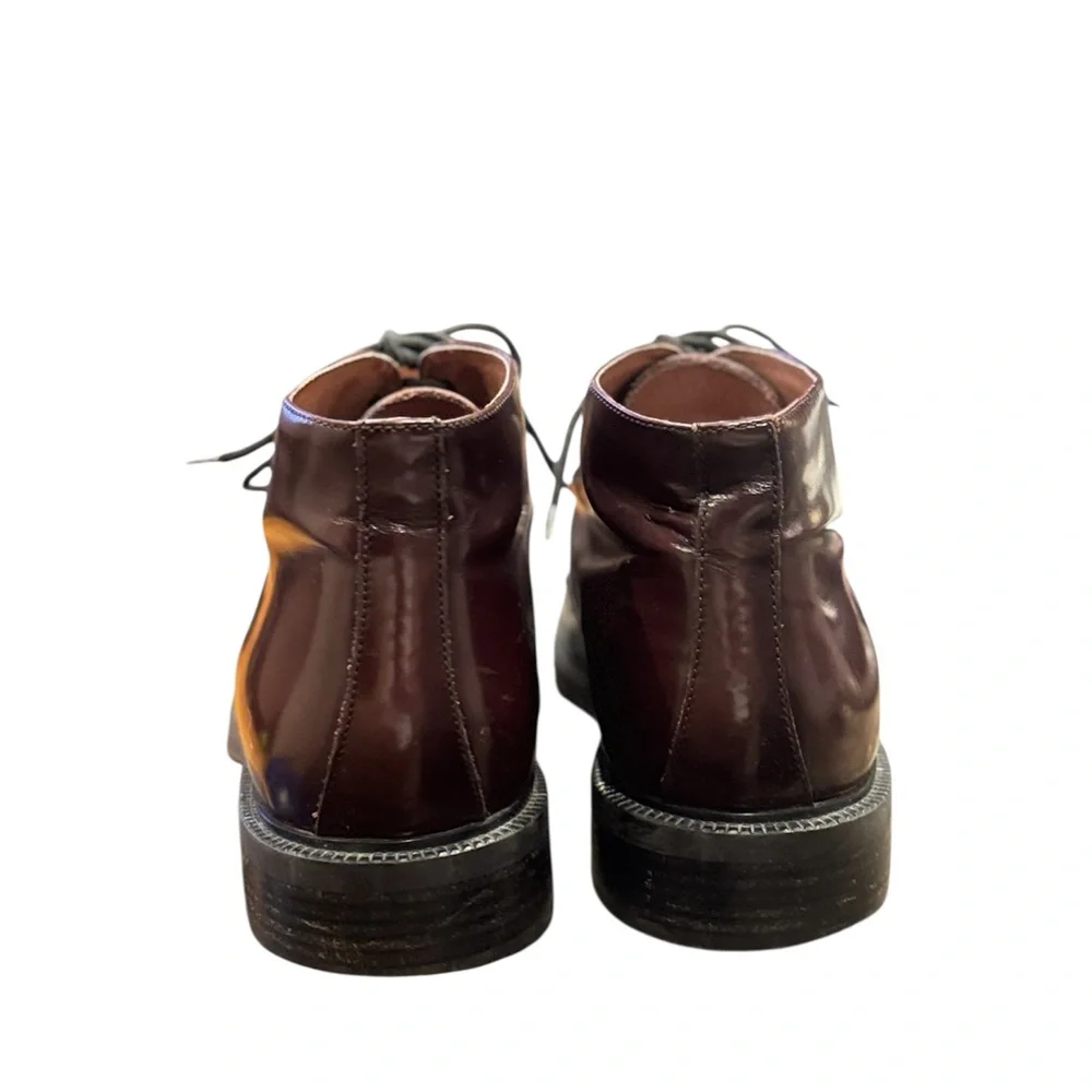 Banana Republic Men's Leather Chukka Boot in‎ Burgundy/Brown Size 11D